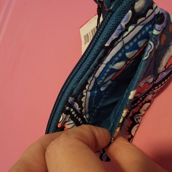 Vera Bradley Haymarket Paisley Jewel Coin Purse/Wristlet - Picture 3 of 8